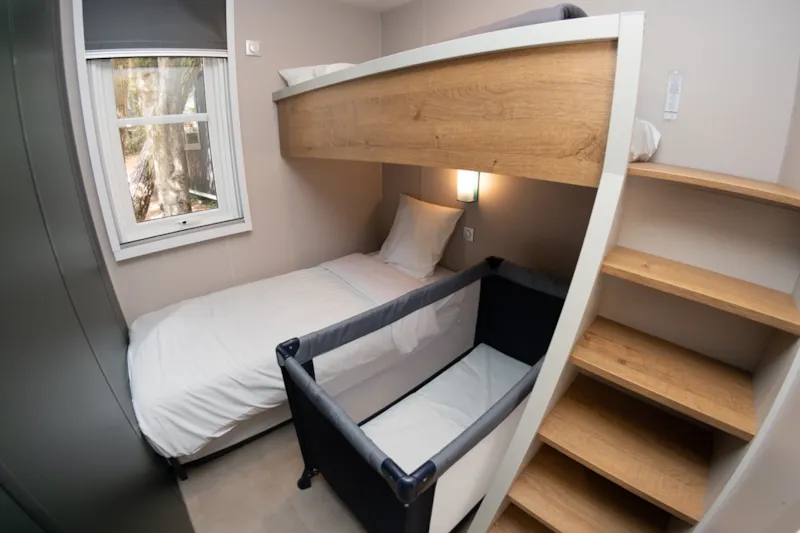 Premium Mobil Home 2Ch. Galet (2023) 31M² + Terrasse Semi-Couverte