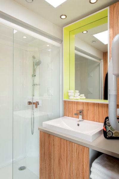 PREMIUM Mobile home DUNES (2015) 40m² + Semi-covered terrace — 2