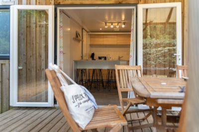 CONFORT Mobil home 3 bedrooms ECUMES (2016) 31m² + Half-covered terrace — 4