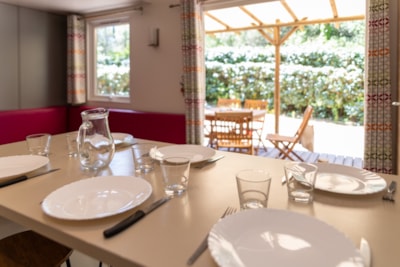 CONFORT Mobil home 3 bedrooms ECUMES (2016) 31m² + Half-covered terrace — 5