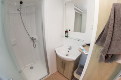 CONFORT Mobile home 3 bedrooms EMBRUNS (2017) 30m² + Half-covered terrace — 7