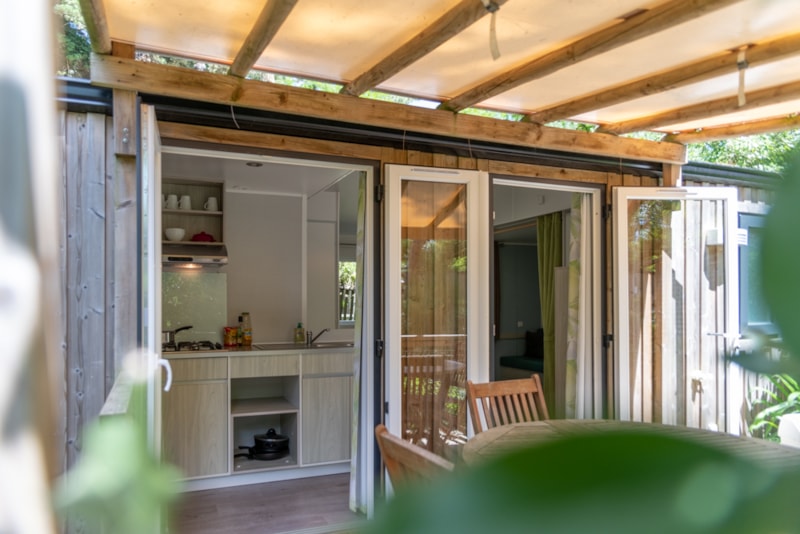 CONFORT Casa Mobile 1 camera VANILLA (2017) 24m² + Terrazza semi-coperta