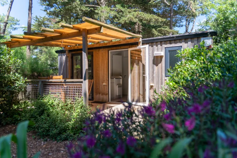 Confort Mobil Home 1Ch. Vanilla (2016) 22M² + Terrasse Semi-Couverte