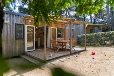 CONFORT Mobil home 3 bedrooms ECUMES (2016) 31m² + Half-covered terrace — 9