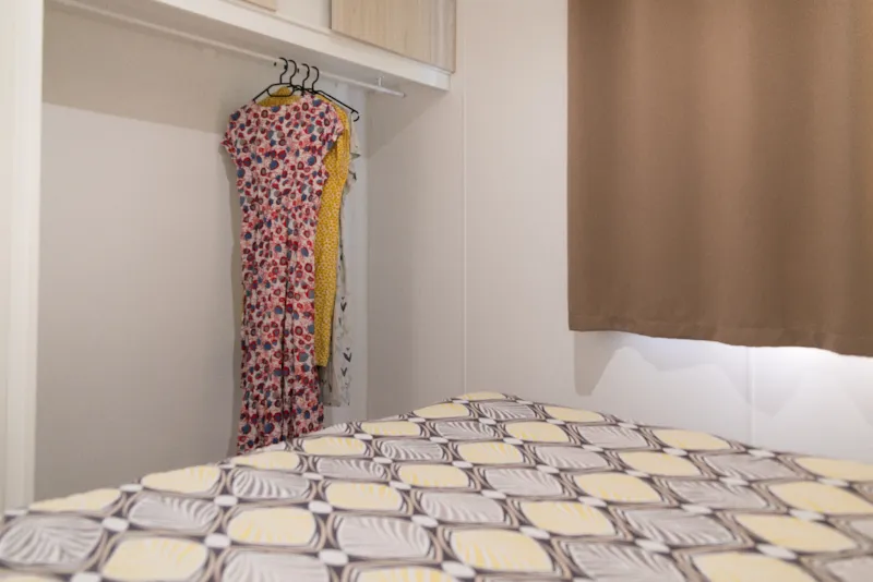 Confort Mobil Home 2Ch. Catleya (2017) 27M² + Terrasse Semi-Couverte