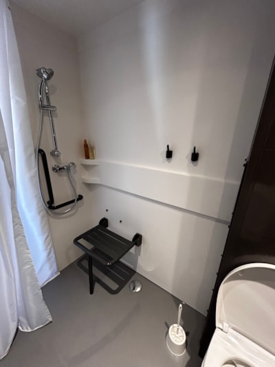 COMFORT Mobile home for people with reduced mobility 2bed. CATLEYA 35m² + Semi-covered terrace