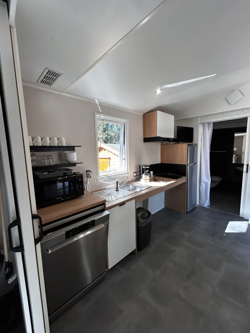 Confort Mobil Home Pmr 2Ch. Catleya 35M² + Terrasse Semi Couverte