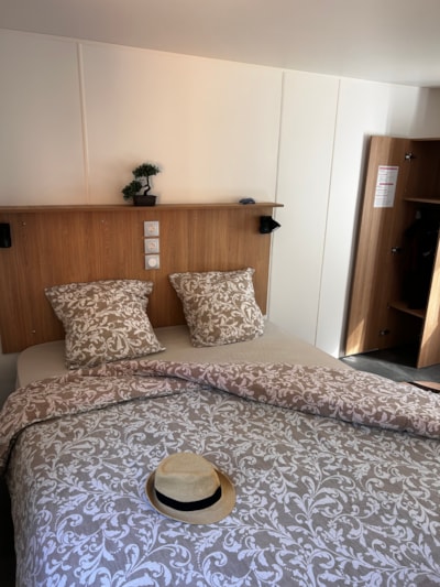 COMFORT Mobile home for people with reduced mobility 2bed. CATLEYA 35m² + Semi-covered terrace