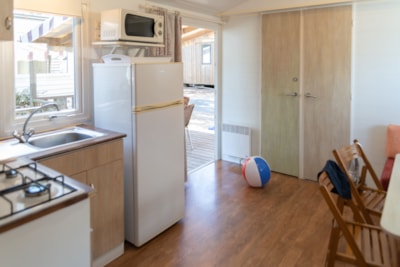 ECO Mobil home 3 bedrooms MAGDALENA (+ 10 years) 29m² + Semi-covered terrace