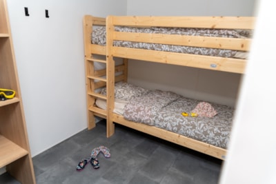 COMFORT Mobile home for people with reduced mobility 2bed. CATLEYA 35m² + Semi-covered terrace
