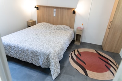 COMFORT Mobile home for people with reduced mobility 2bed. CATLEYA 35m² + Semi-covered terrace