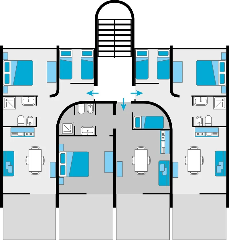 Appartement 65M² - 2 Chambres + Terrasse Couverte