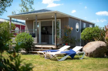 Mietunterkunft - Cabane De La Réserve Collection - Les Méditerranées - Camping Beach Garden