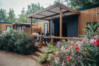 Mietunterkunft - Maison Des Sables Signature - 2 Badezimmer - 2 Wc - Les Méditerranées - Camping Beach Garden