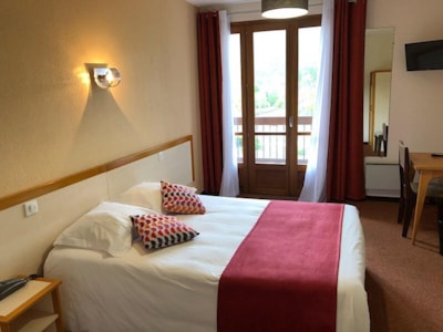 Room with balcony