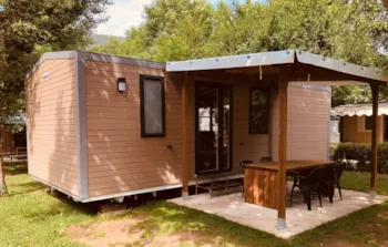 Mietunterkunft - O'hara 8.50X 4M - Camping Les CERISIERS - Hôtel le Vallon