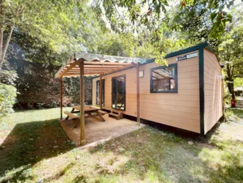 Mietunterkunft - Grand Large - Camping Les CERISIERS - Hôtel le Vallon