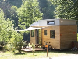 Accommodation - Tiny Homes ** 1 Bedroom + Mezzanine River View - YELLOH! VILLAGE - NATURE ET RIVIÈRE