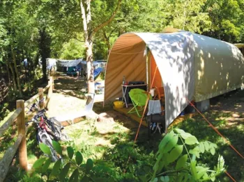 Mietunterkunft - Coco Sweet Am Fluss 1 Doppelzimmer - Camping La Blaquière