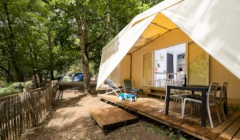 Mietunterkunft - Coco Sweet Am Fluss 2 Doppelzimmer - Camping La Blaquière