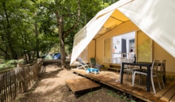 Huuraccommodatie(s) - Coco Sweet Aan De Rivier 2 Tweepersoonskamer - Camping La Blaquière