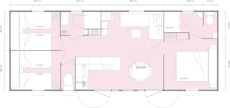 Sunhome 6L Avec Lave-Vaisselle
