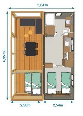 Safari Lodge - Max 5 Pers.