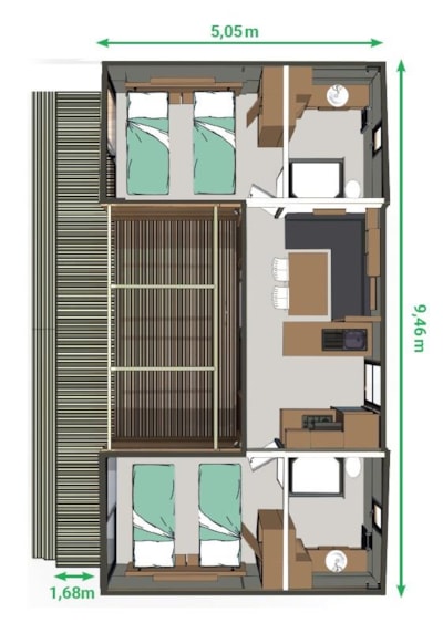 Premium Lodge with dish washer — 10