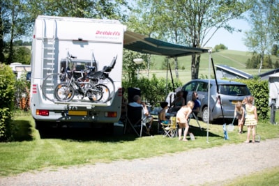 Camping plot 100 m² (incl. 2 pers. + 10A electricity) — 2