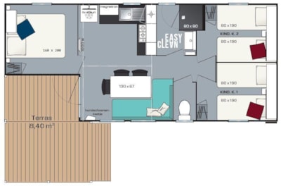 Mobile home Loggia — 9