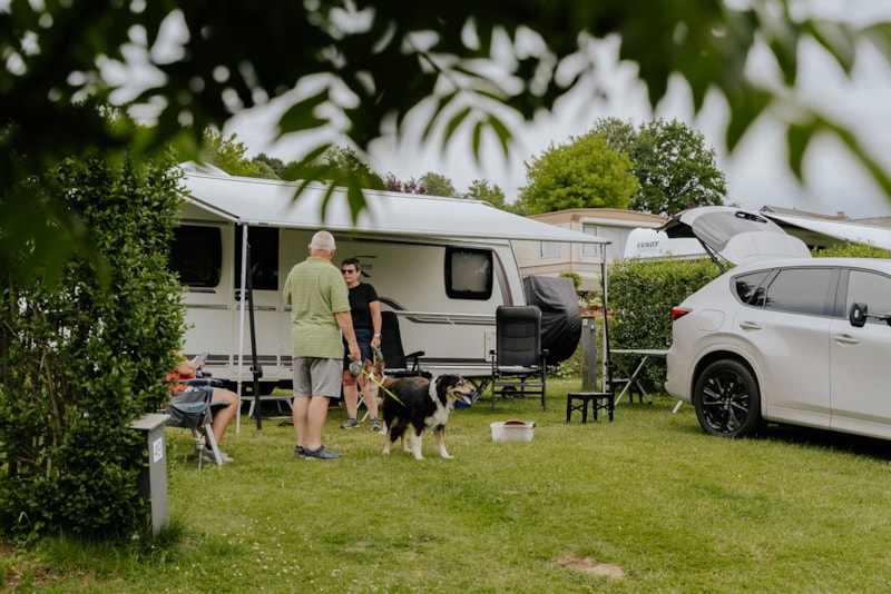 Emplacement confort 150 m² (incl. 2 pers. + 10A électricité)