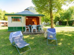 Alojamento - Tenda Mobiliada 2 Quartos ** - Camping Sandaya Les Rivages