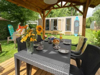 Mietunterkunft - Cottage Papillon 2 Zimmer **** - Camping Sandaya Les Rivages