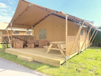 Mietunterkunft - Luxe Zelt - Recreatiepark Klein Strand