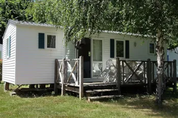 Location - Mobil Home Standard 27M² / 2 Chambres + Tv + Terrasse Non Couverte - Flower Camping l'Echo du Malpas