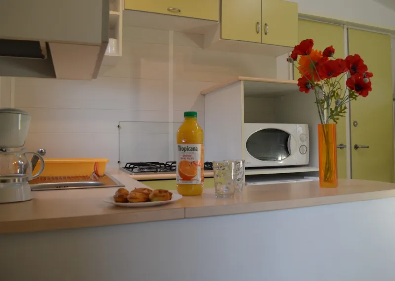 Mobil Home Standard 27M² / 2 Chambres + Tv + Terrasse Non Couverte