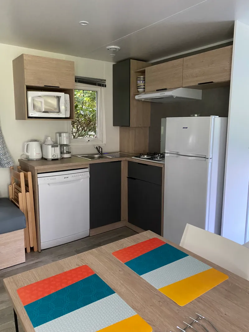 Mobil Home Premium 31M² / 3 Chambres + Tv + Lv + Plancha + Wifi Un Appareil