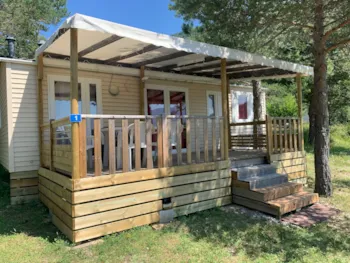 Mietunterkunft - Mobilheim Ciela Family 3 Zimmer - Camping Les 2 Soleils