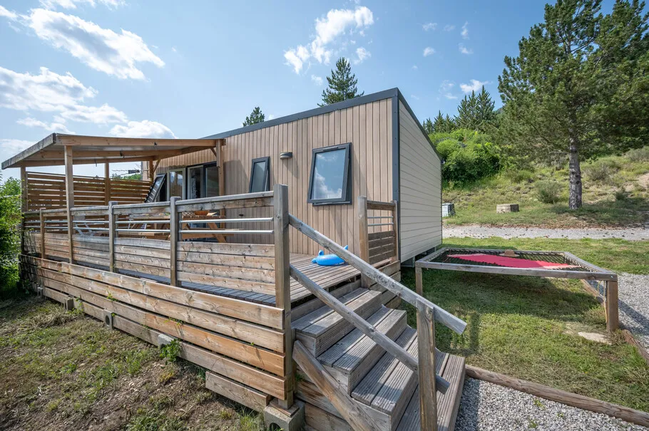 Location - Mobil-Home Ciela Privilège - 3 Chambres - Lave-Vaisselle, Barbecue - Camping Les 2 Soleils