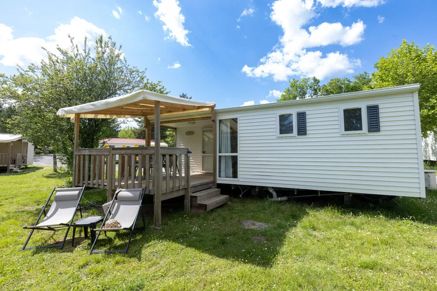 Location - Mobil-Home Ciela Classic - 2 Chambres - Camping Les 2 Soleils