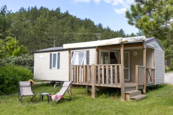 Mietunterkunft - Mobilheim Ciela Family 3 Zimmer - Camping Les 2 Soleils