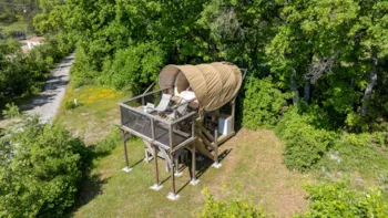 Mietunterkunft - Zelt Ciela Nature 1 Zimmer - Camping Les 2 Soleils
