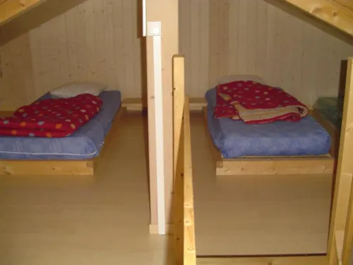 Mietunterkunft - Chalet Terrasse Couverte (1 Chambre 2Prs + Mezzanine 4 Couchages) - image n°8 - Camping Saint Disdille