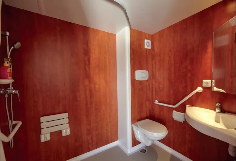 Mobilhome Pmr Personne À Mobilité Réduite 35M² - Terrasse Couverte 15M² (2 Chambres)