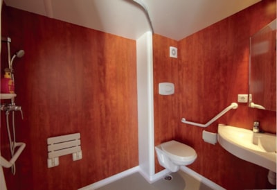 Mobile Home PRM for disabled person 35m²  - covered terrace 15m² (2 bedrooms)