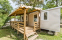 Mobilhome Alpage Terrazzo Coperto A Notte Mobilhome Alpage Terrazzo Coperto A Notte