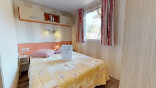 Location - Mobilhome Leman 29M² - Terrasse Couverte 12M² (2 Chambres) - image n°4 - Camping Saint Disdille