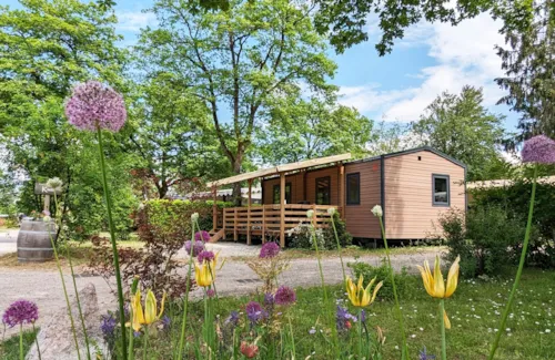 Mietunterkunft - Mobilheim Savoie 31M² - Bedeckte Terrasse 15M² (2 Zimmer) - image n°1 - Camping Saint Disdille
