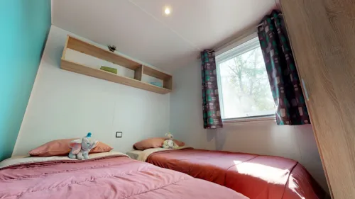 Mietunterkunft - Mobilheim Savoie 31M² - Bedeckte Terrasse 15M² (2 Zimmer) - image n°5 - Camping Saint Disdille