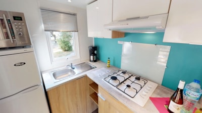 MobilHome SAVOIE 31m²  - covered terrace 15m² (2 bedrooms)